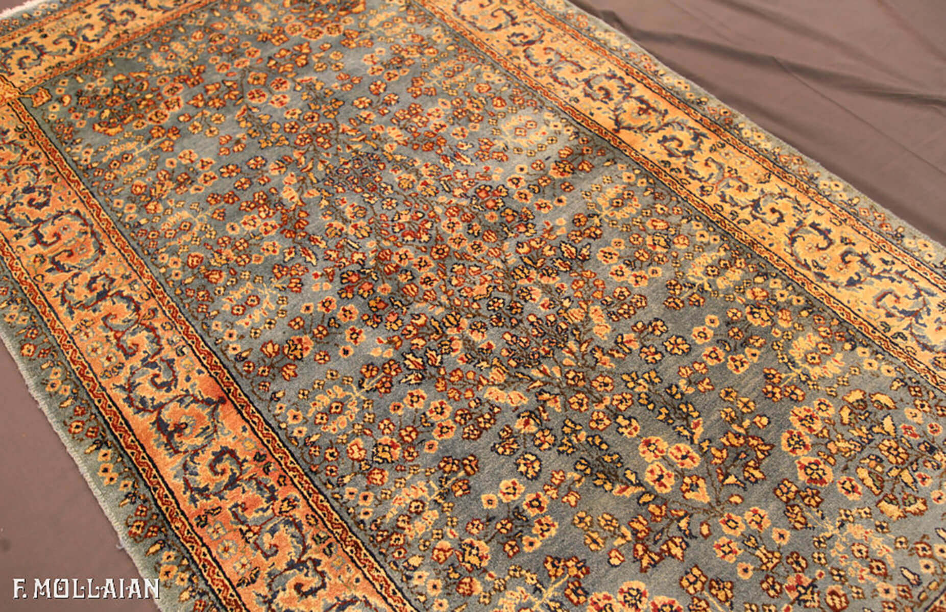 Tapis Persan Antique Kerman n°:23801253